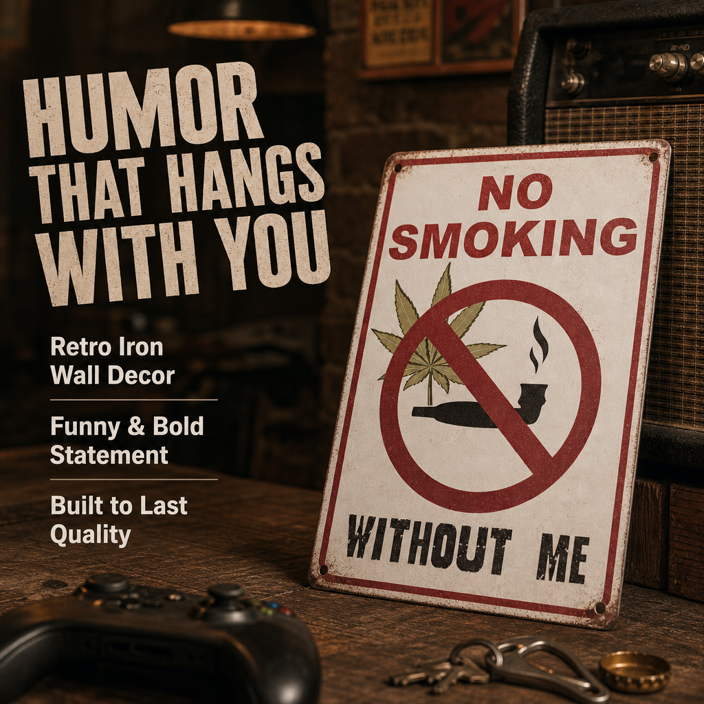 Funny retro sign gift idea