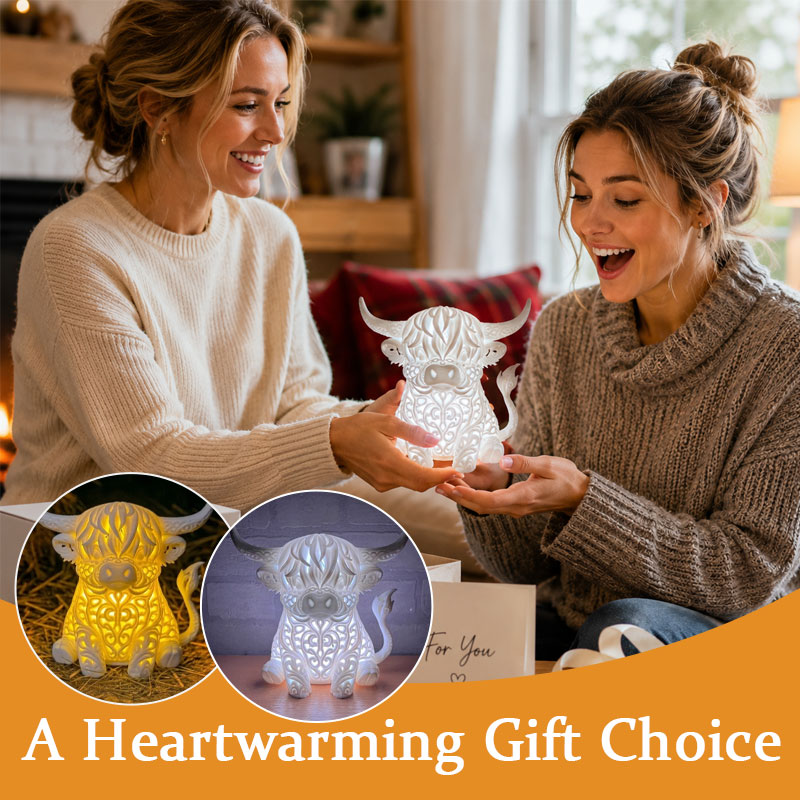 Highland Cow ornament gift idea